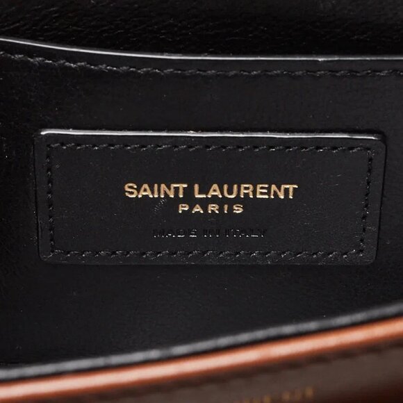 Yves Saint Laurent Natural/Brown Canvas Leather Small Solferino Satchel Bag - Picture 2 of 10